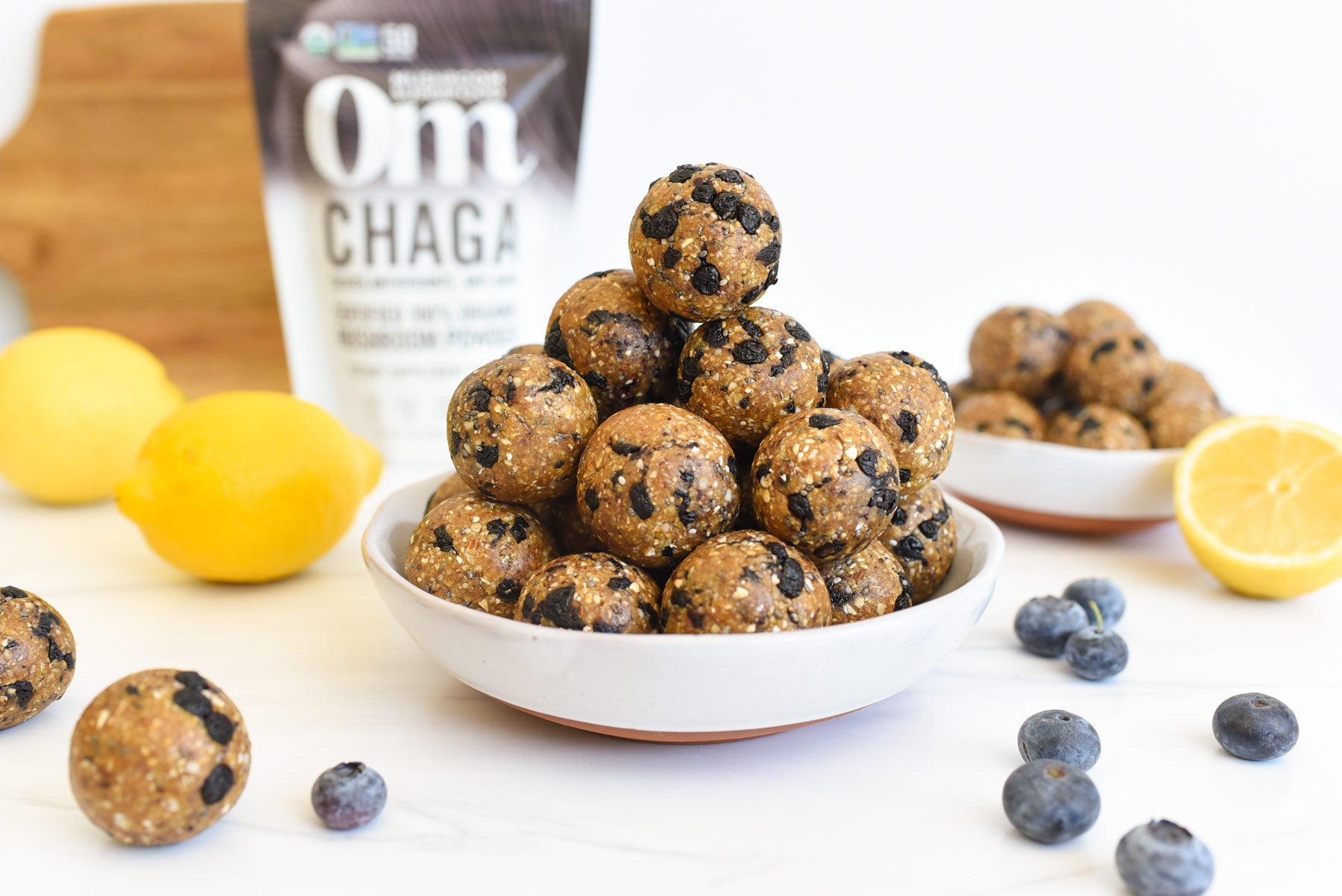 Lemon Blueberry Immunity Bites