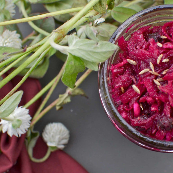 Raw Beet and Fennel Slaw