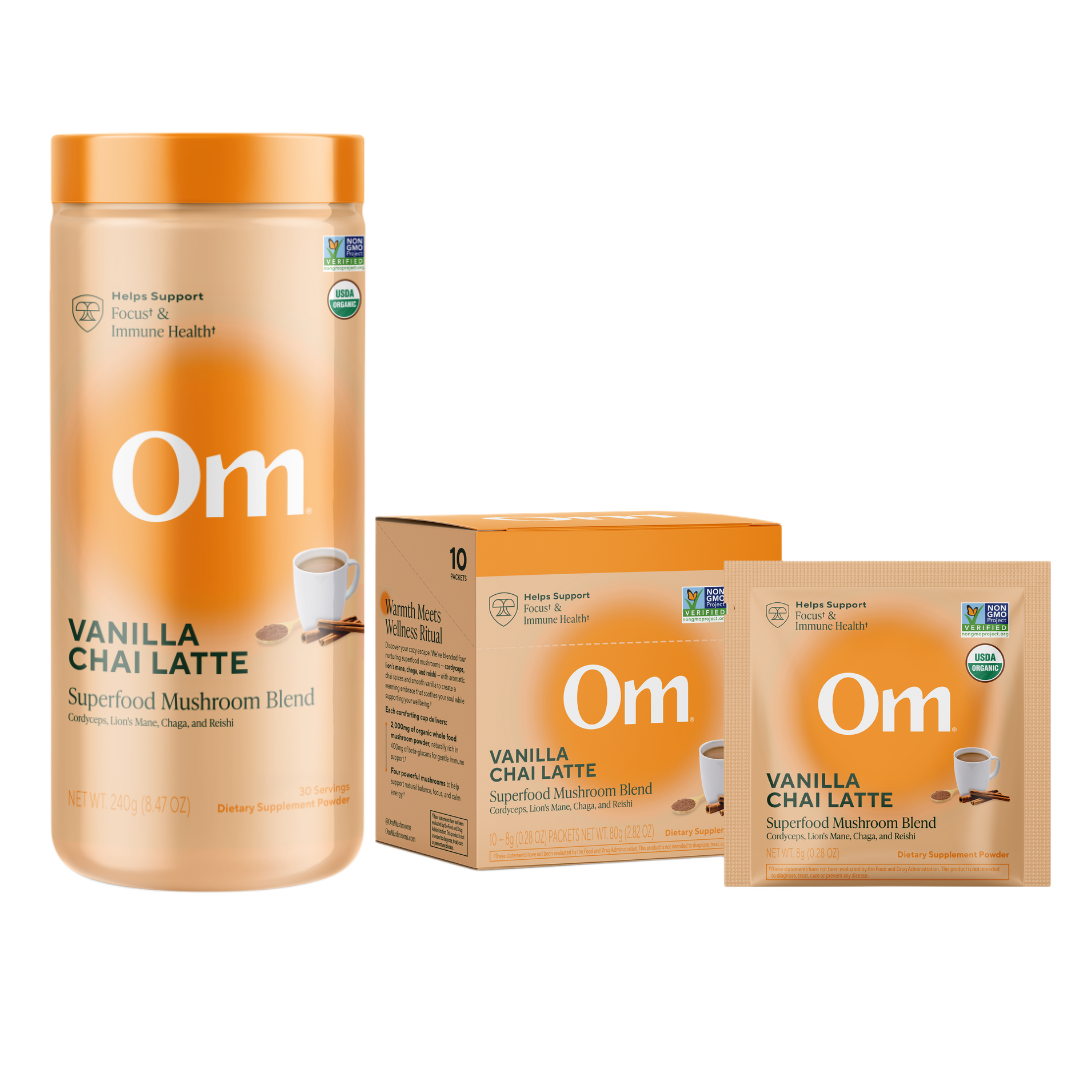 Om Mushroom Superfood Latte - Chai Spice
