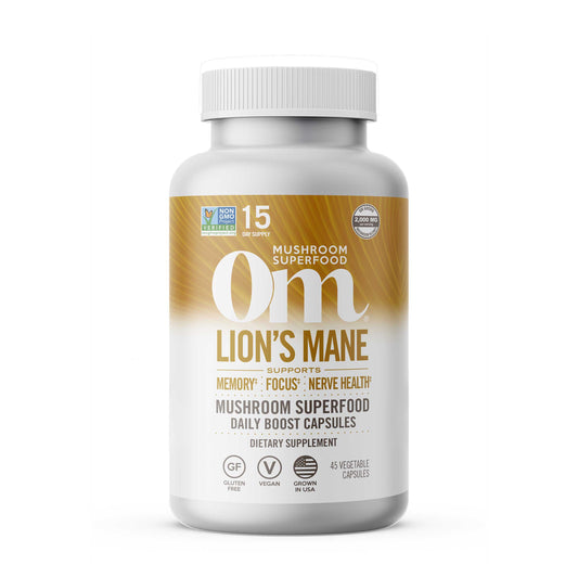 Lion’s Mane Mushroom Capsules - 15 Servings