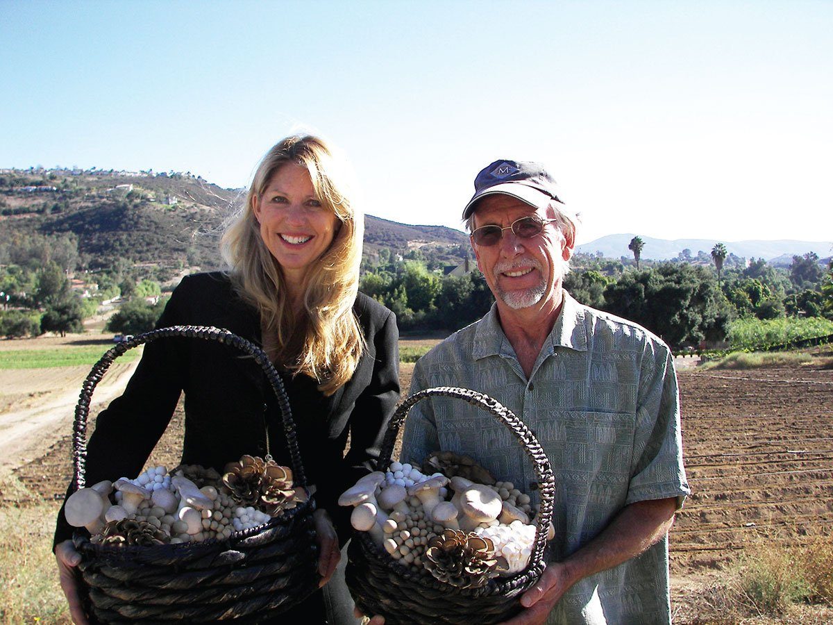 Inside the Om growing facility in Vista, California