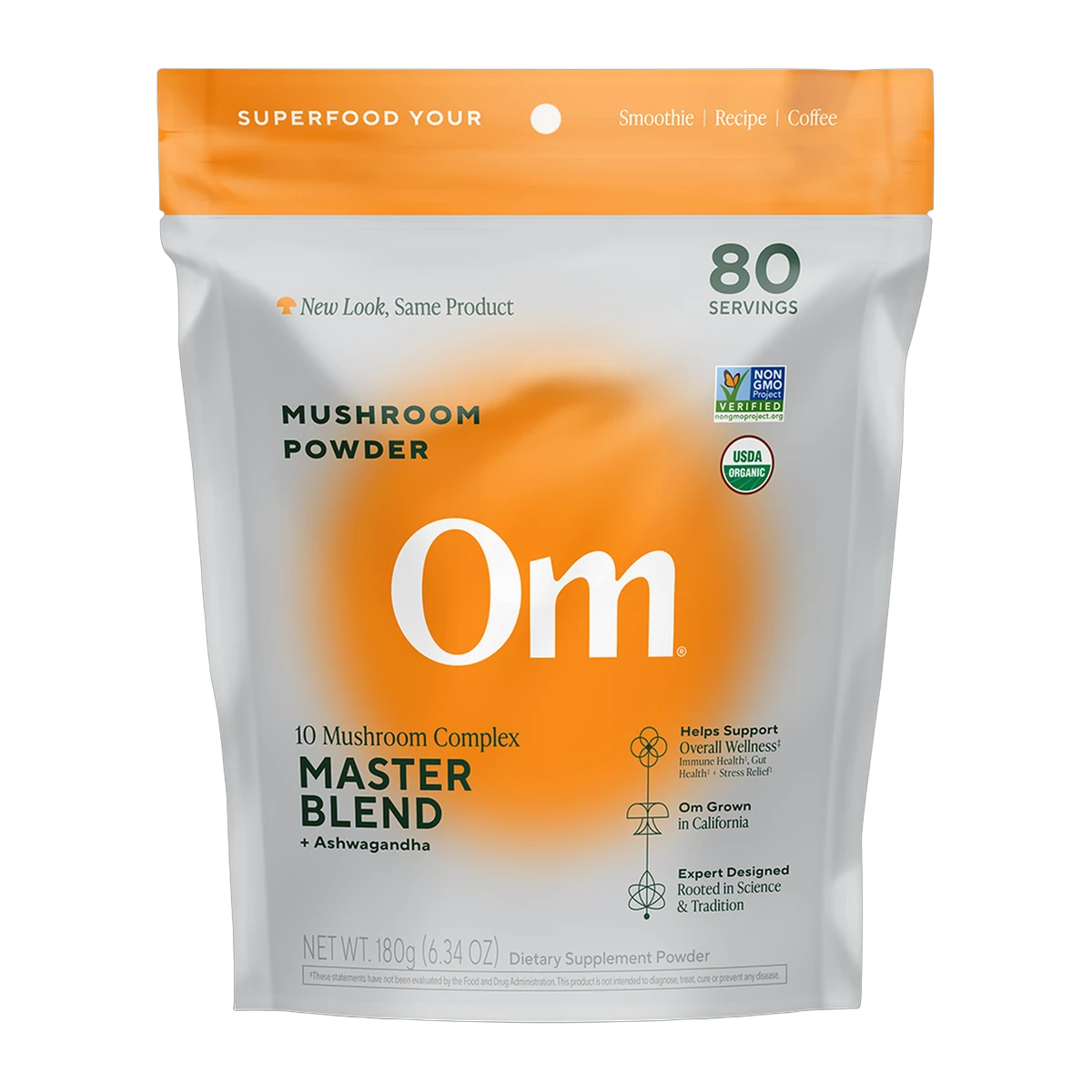 Master Blend, front of the bottle