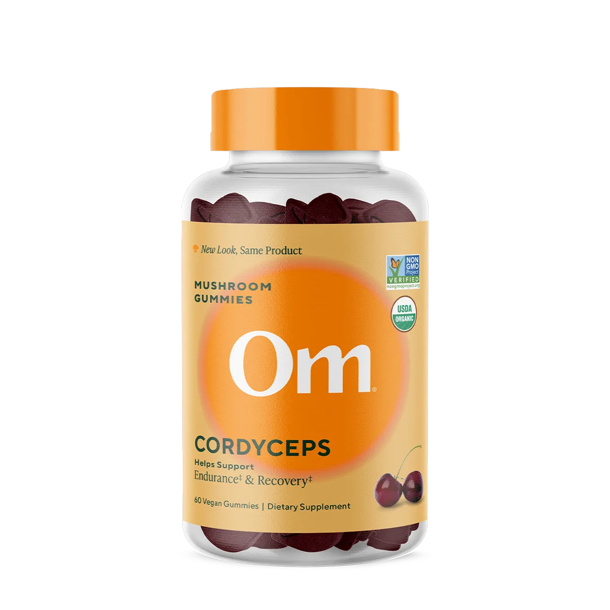 Cordyceps Mushroom Gummies, gummies, 30 servings