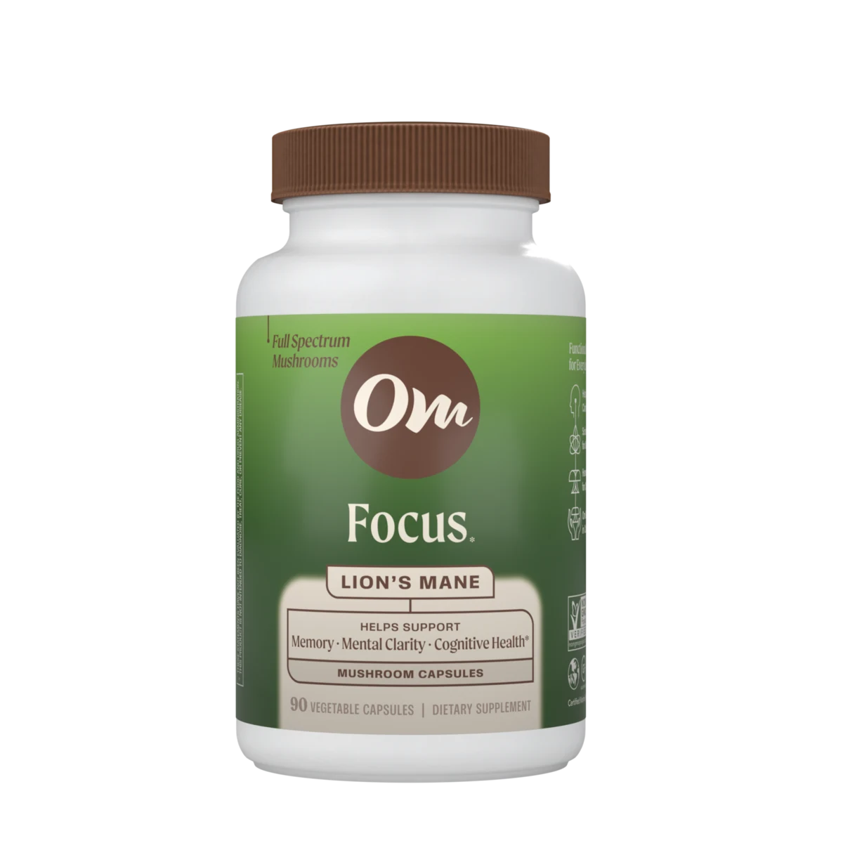 Focus Lion’s Mane, capsules, 30-day supply