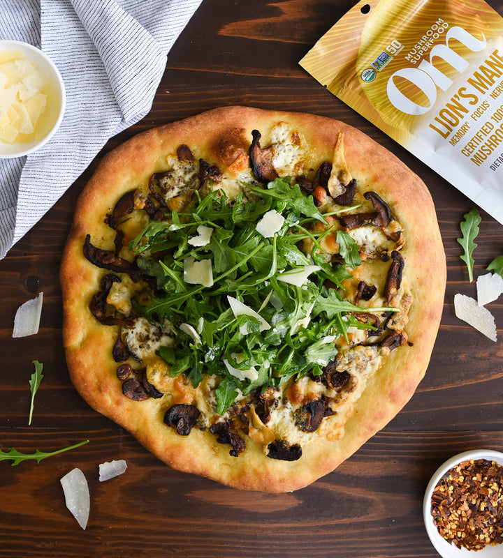 Triple Mushroom Smart Pizza