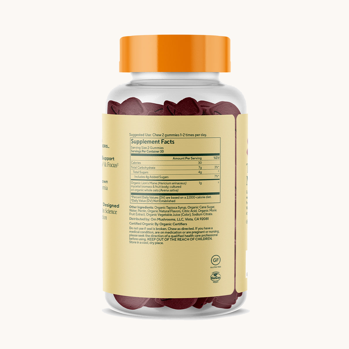 Lion’s Mane Mushroom Gummies