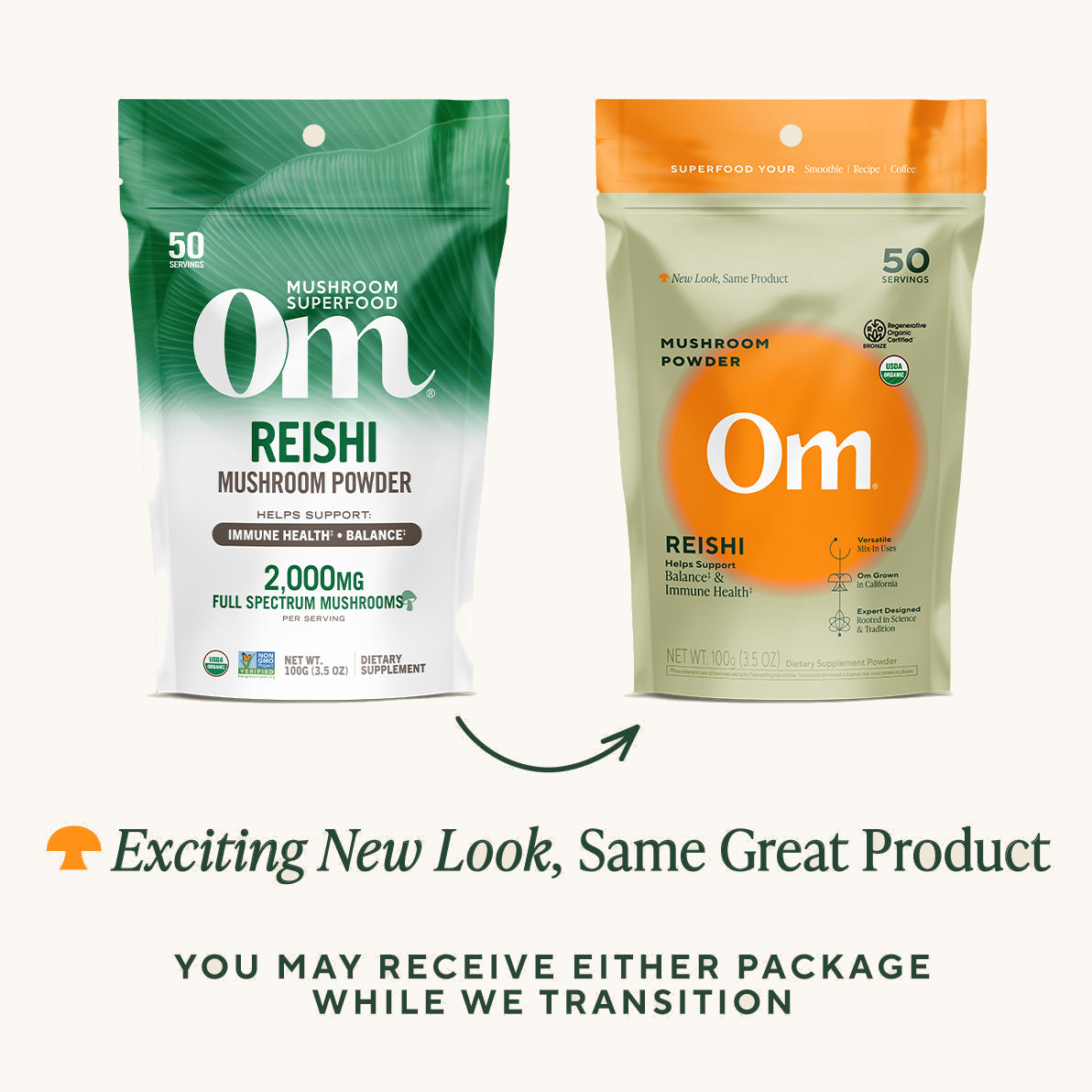 Reishi Organic Mushroom Powder