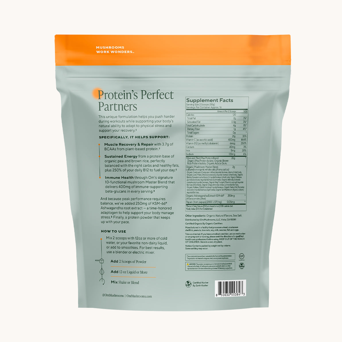 Master Blend Plant Protein Unsweetened Original