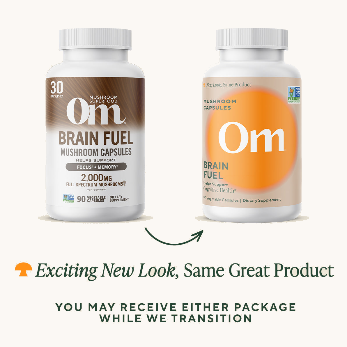 Brain Fuel Mushroom Capsules