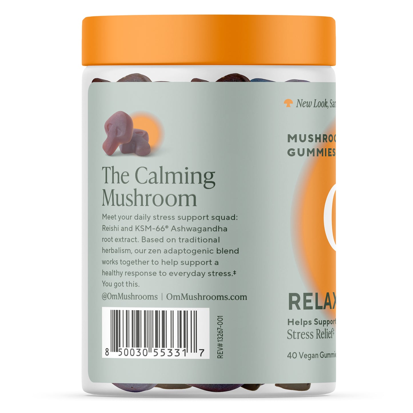 Relax Mushroom Gummies- 40ct.