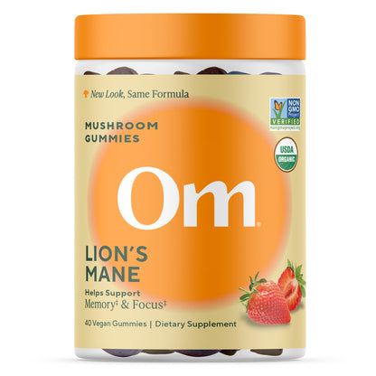 Lion’s Mane Mushroom Gummies- 40ct.