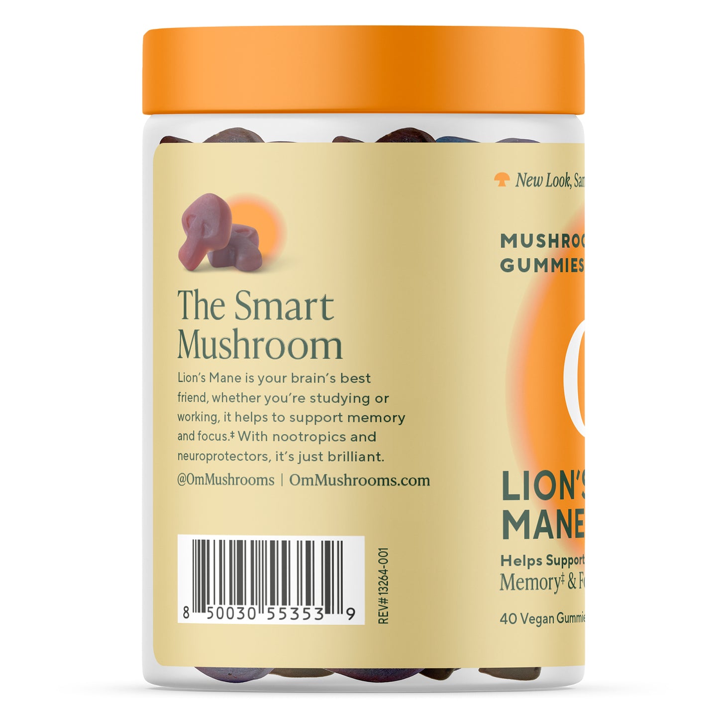 Lion’s Mane Mushroom Gummies- 40ct.