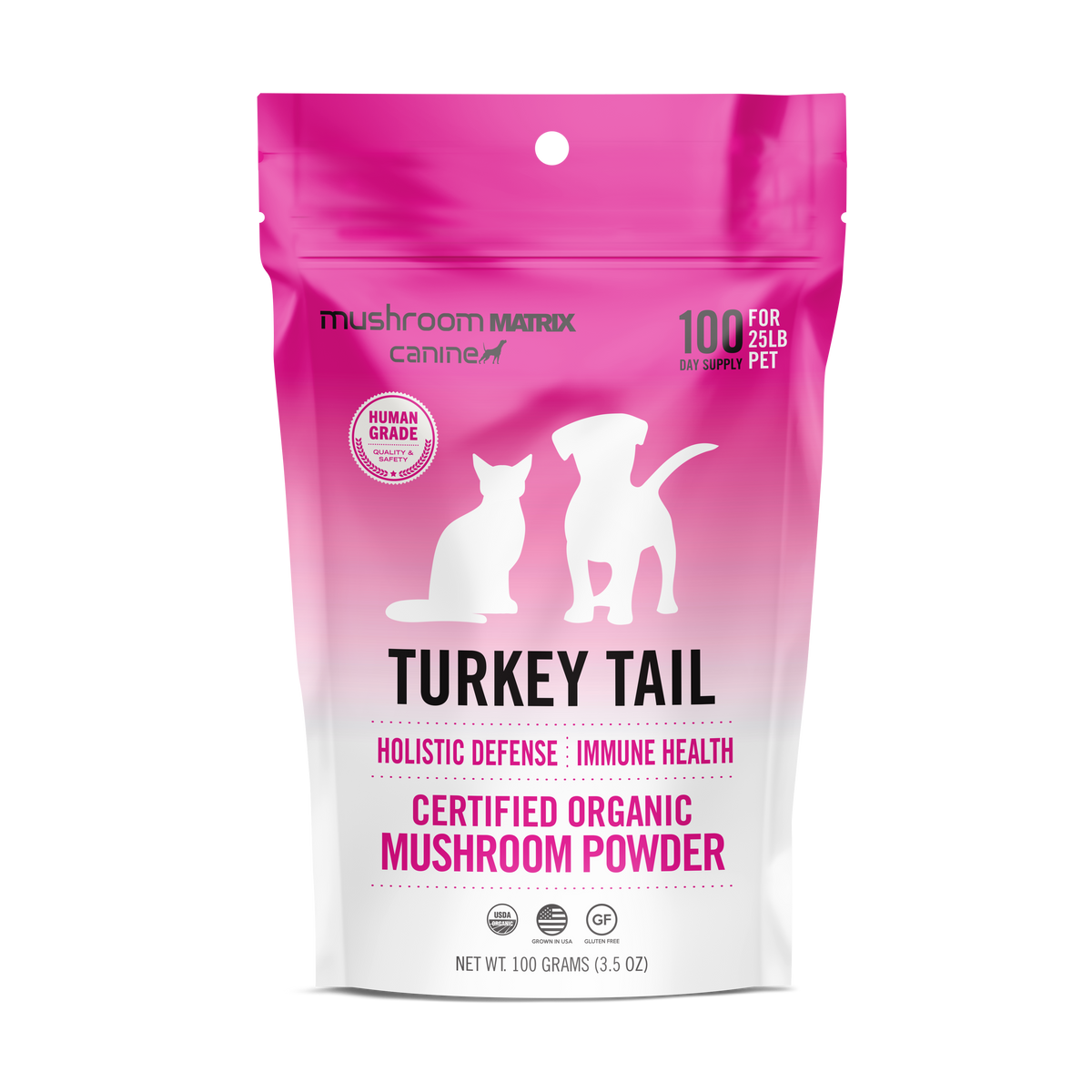 for pets: turkey tail matrix, 1