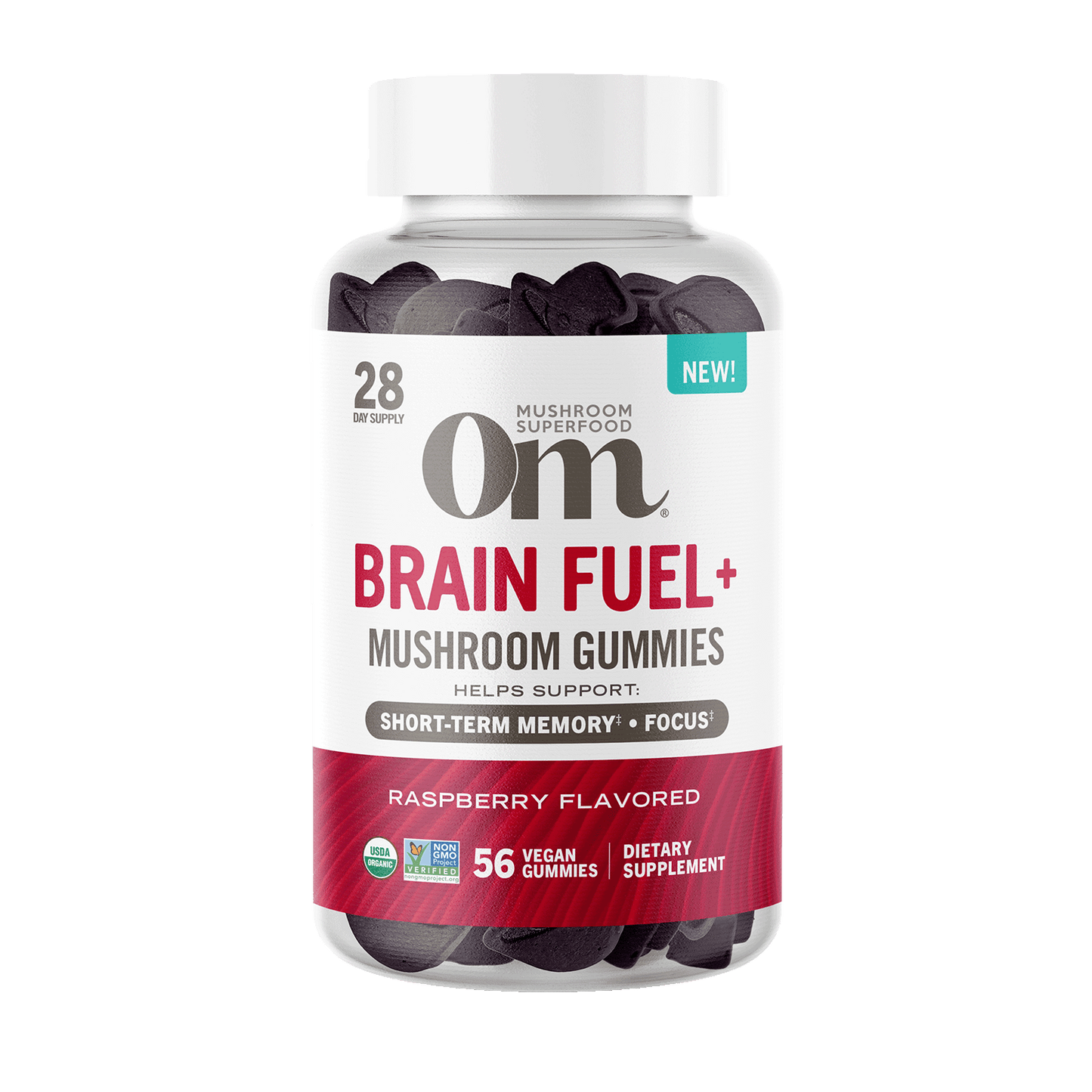 Brain Fuel+ Mushroom Gummies