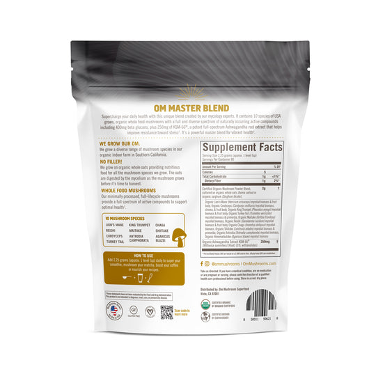 Buy Master Blend Mushroom Powder Supplement | Om – Om Mushroom Superfood