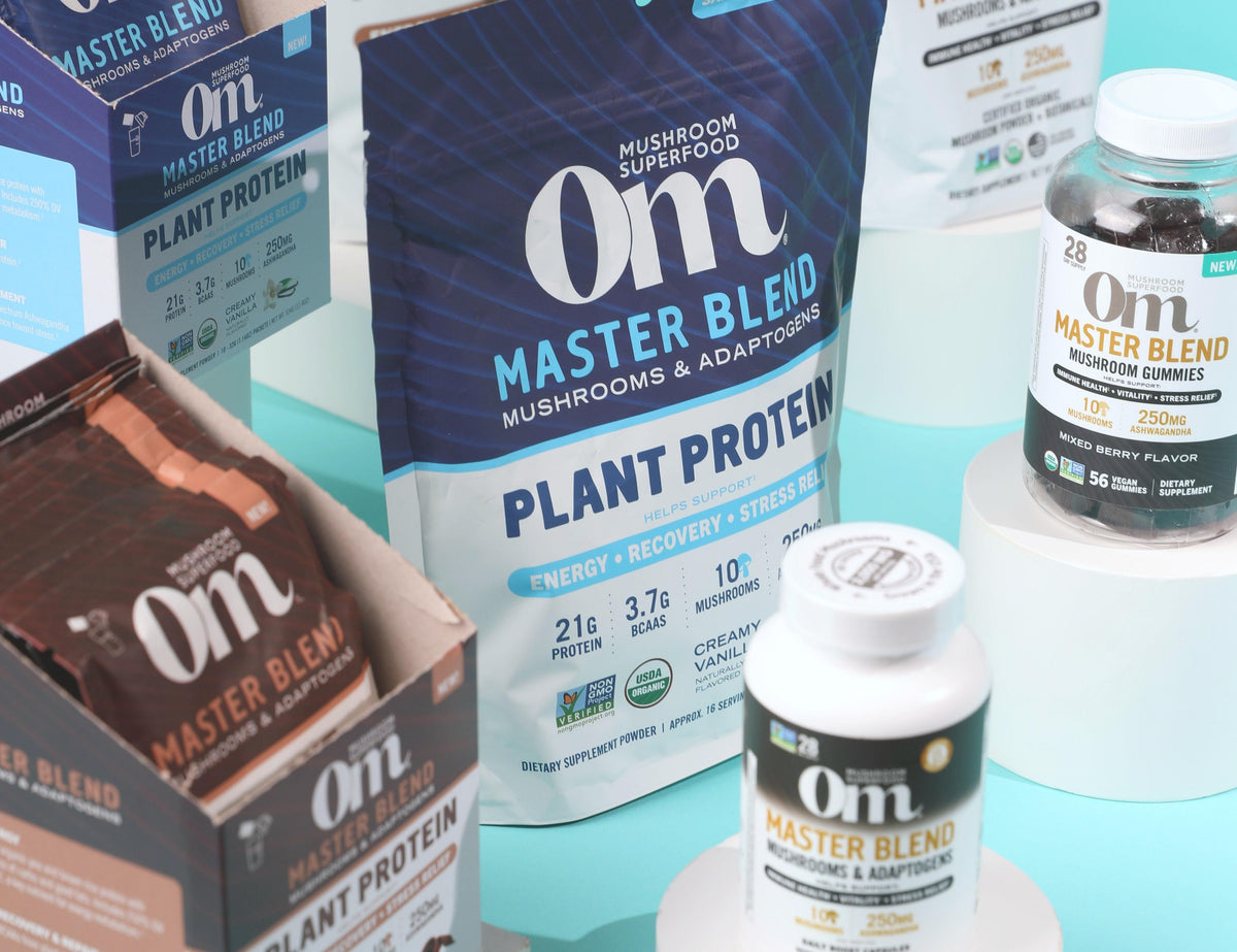 Medicinal Mushrooms Chart & Benefits Overview – Om Mushroom Superfood