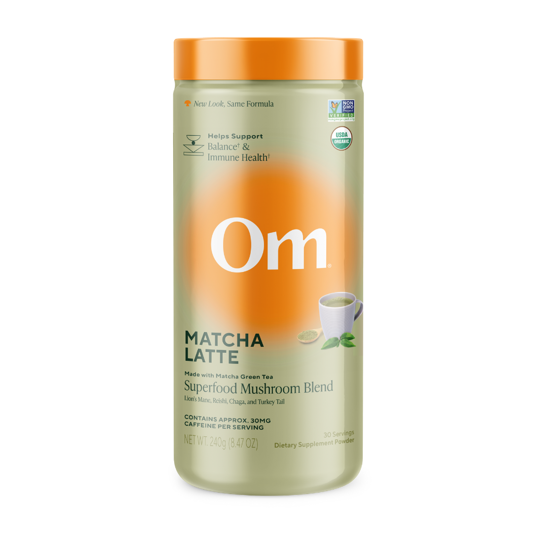 Buy Mushroom Matcha Latte Superfood w/ Lion's Mane | Om – Om