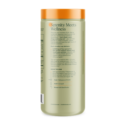 Mushroom Matcha Latte Blend