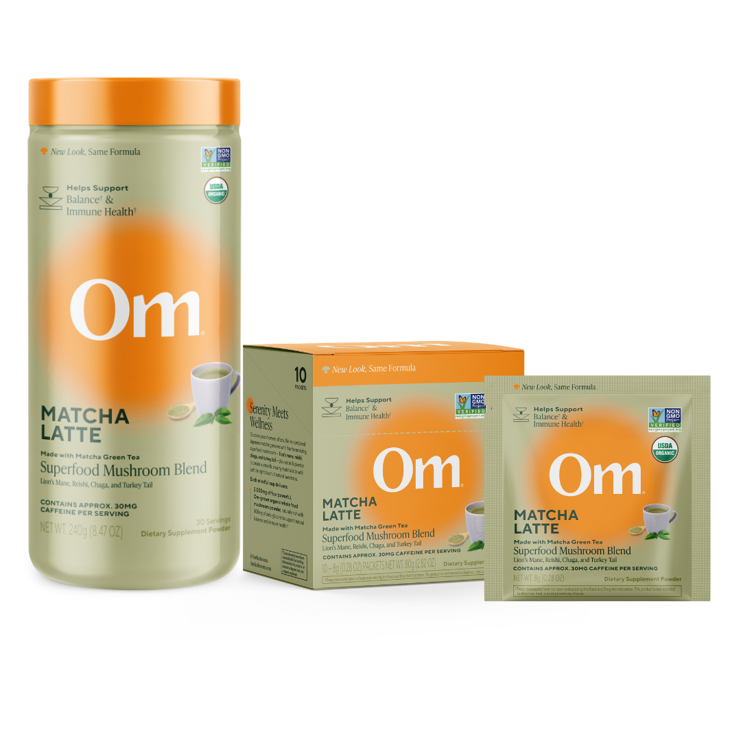 Mushroom Matcha Latte Blend