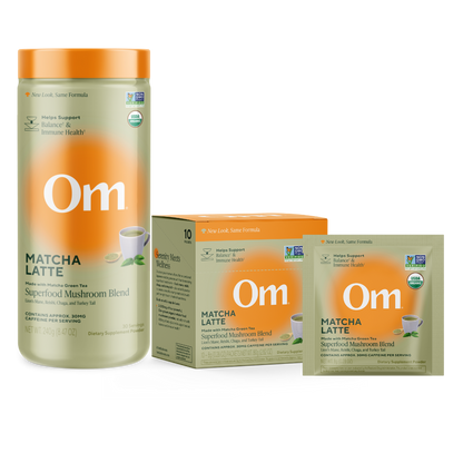 Mushroom Matcha Latte Blend