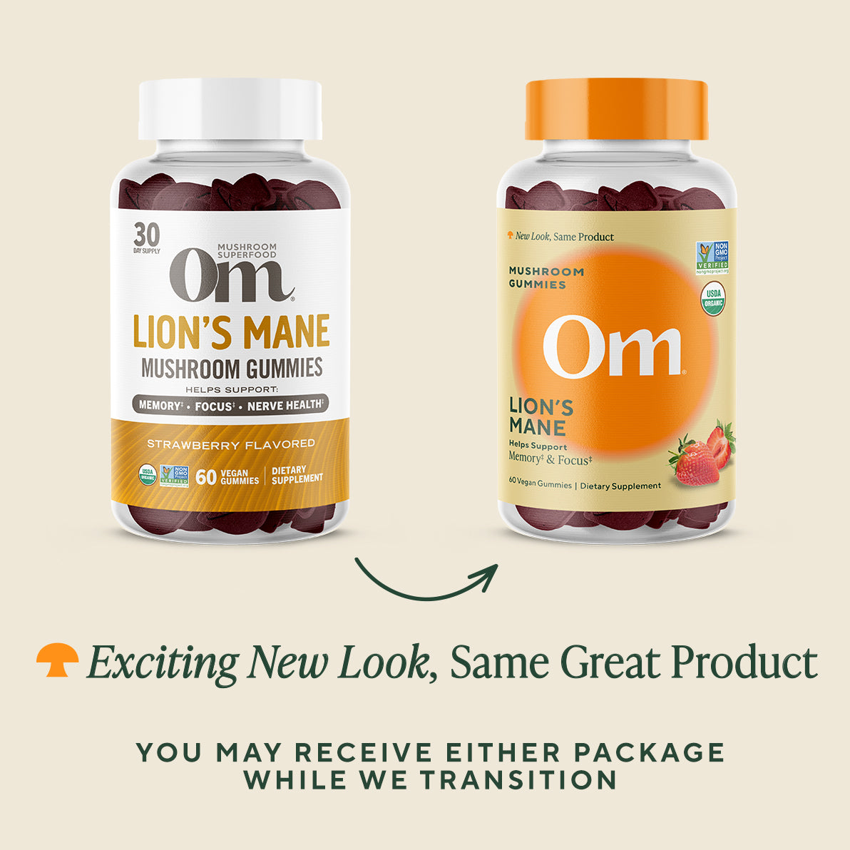 Lion’s Mane Mushroom Gummies