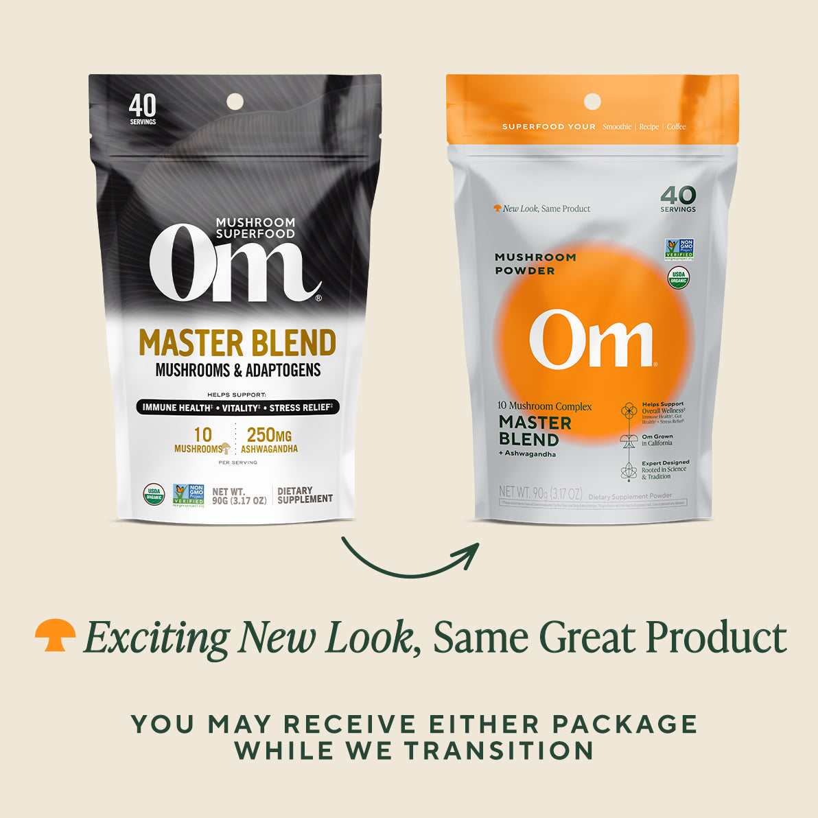 Master Blend Organic Mushroom Powder