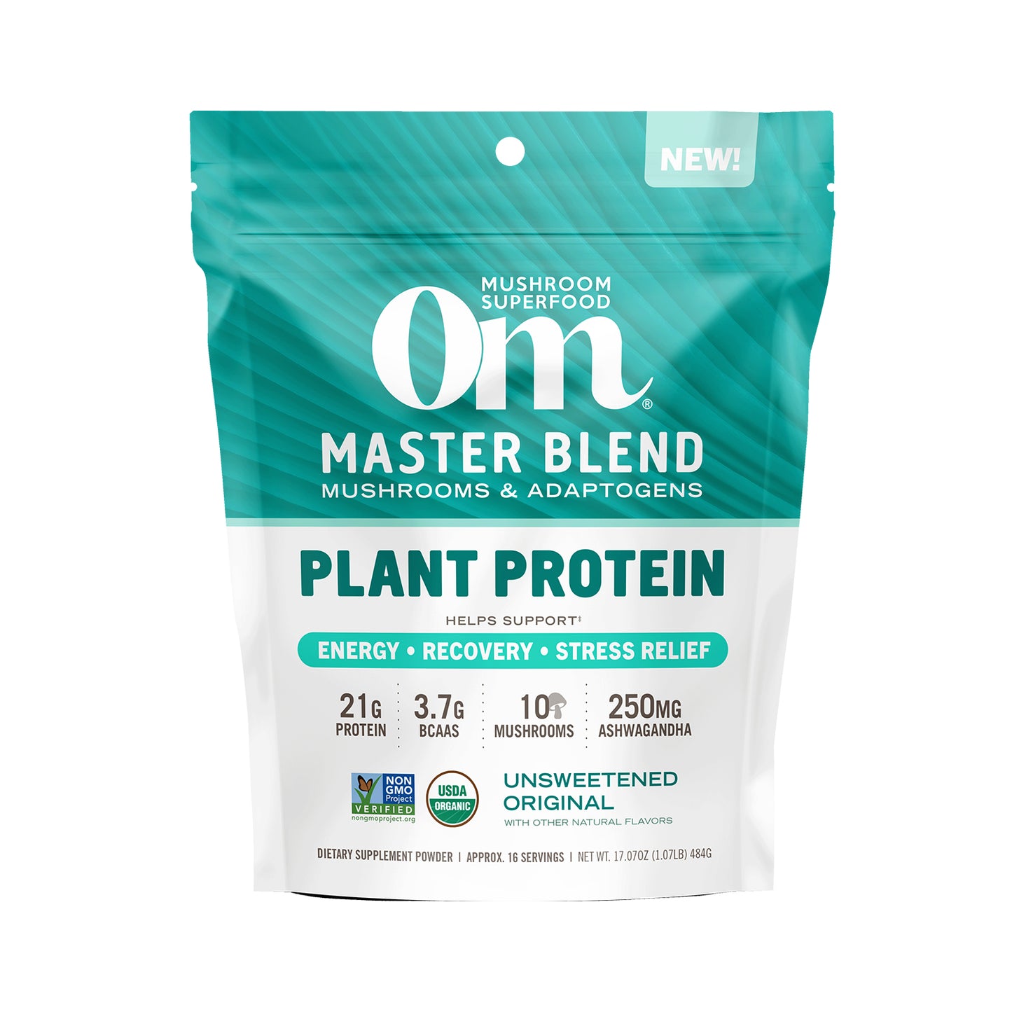 NEW Unsweetened Original Master Blend Plant Protein