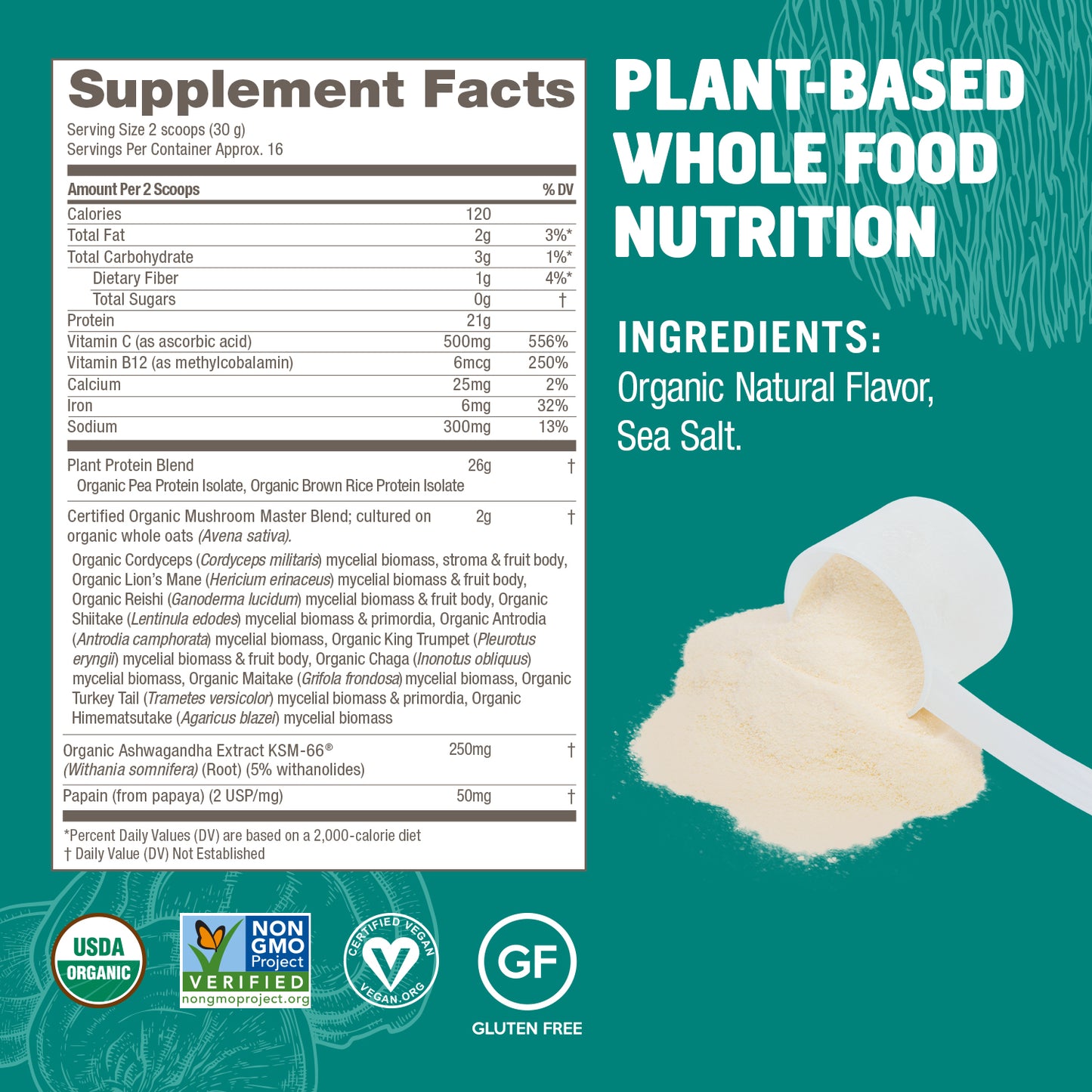 NEW Unsweetened Original Master Blend Plant Protein