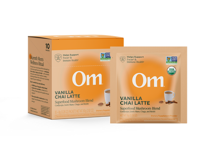 Mushroom Vanilla Chai Latte Blend