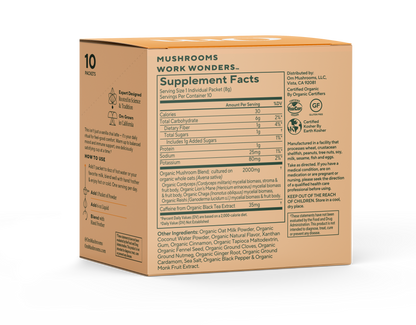 Mushroom Vanilla Chai Latte Blend