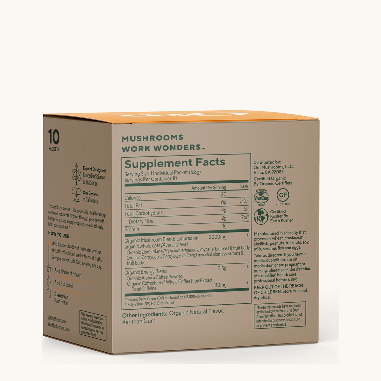 Mushroom Coffee supplement facts (back) [std-2026-08-10]