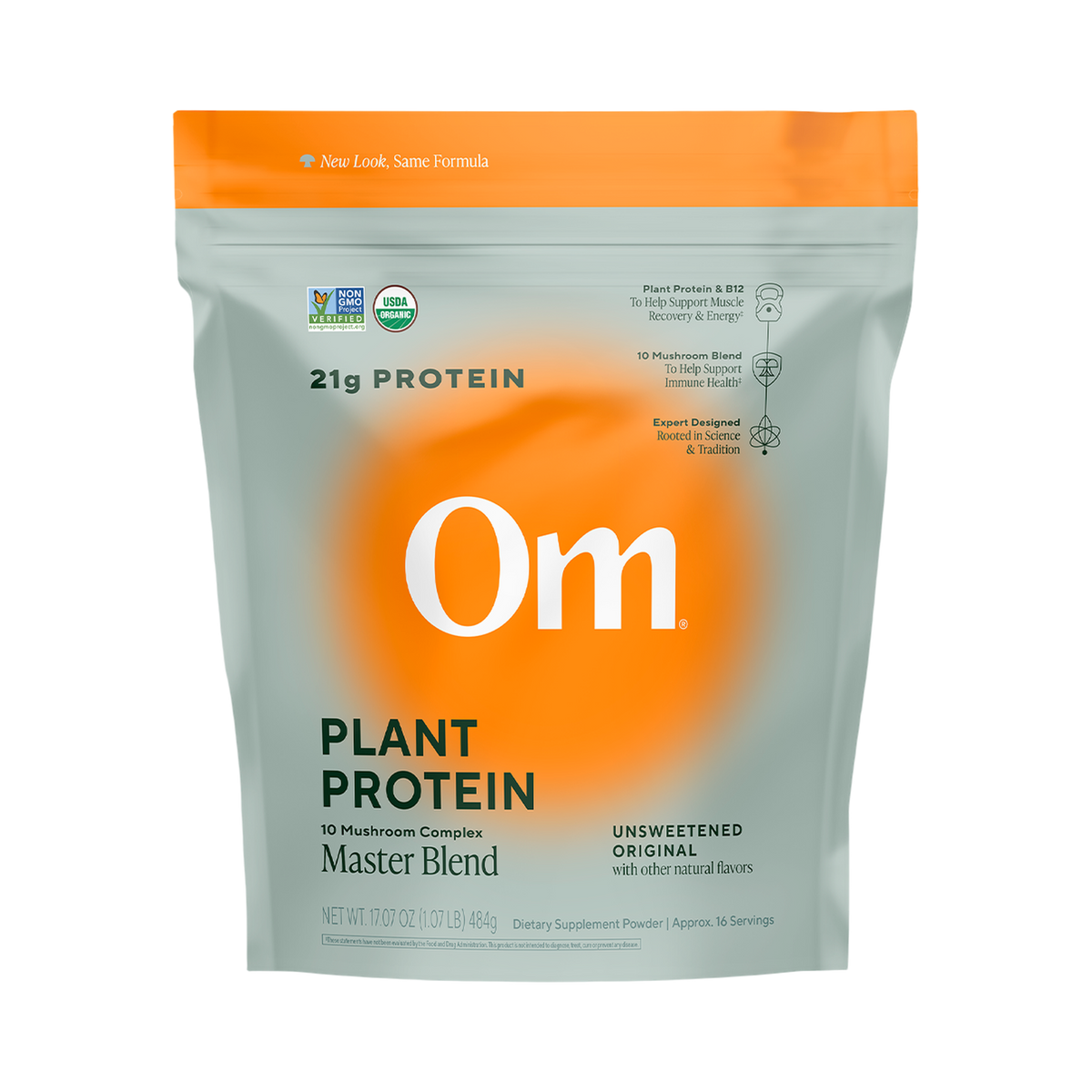Master Blend Plant Protein Unsweetened Original, image 1 of 3