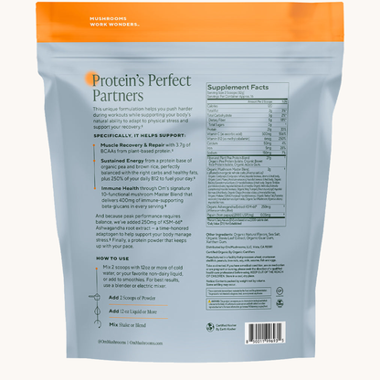 Master Blend Plant Protein supplement facts (back) [std-2026-08-10]
