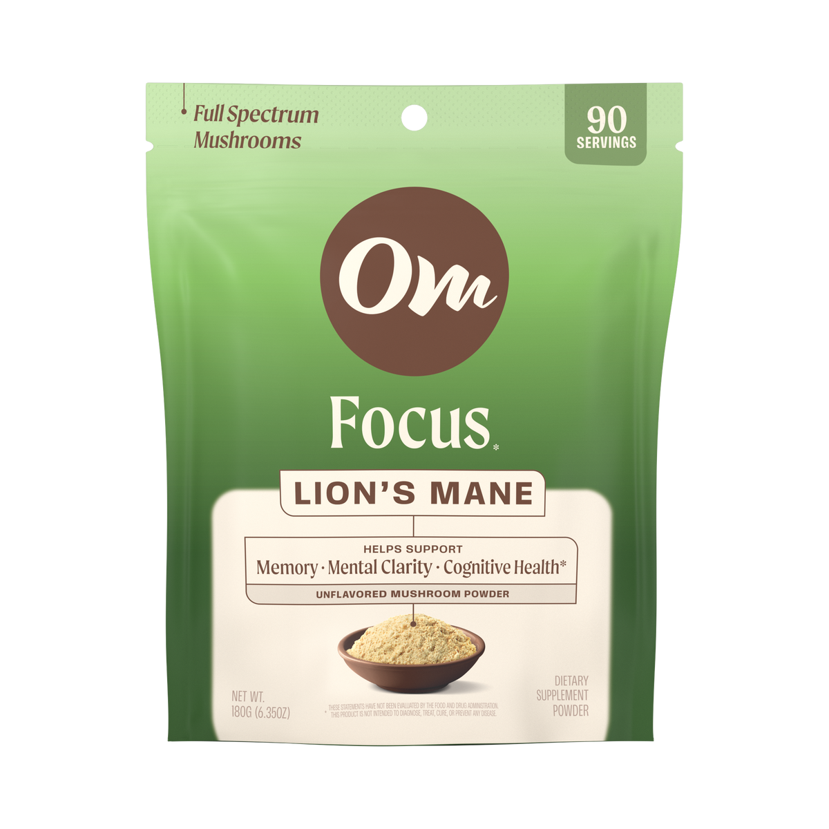 lion’s mane organic mushroom powder, 1