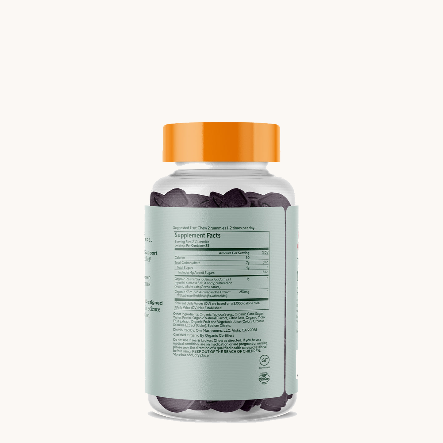 Relax Gummies supplement facts (back) [std-2026-08-10]