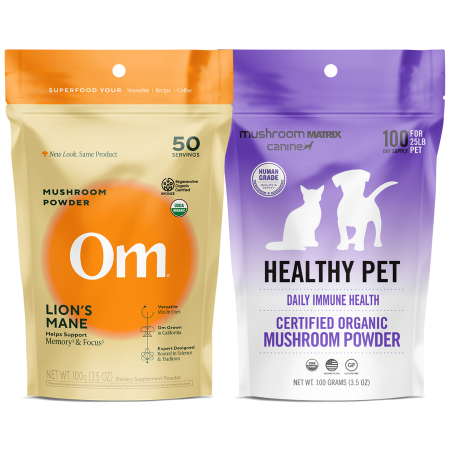 The Best Friend Wellness Bundle- For You + Pet, powders