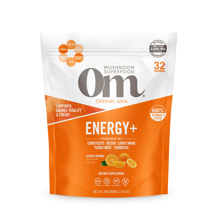 Energy+ Citrus Orange Mushroom Drink Mix