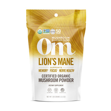 Buy Lion's Mane Mushroom Powder Supplement | Om – Om Mushroom Superfood