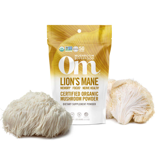 Lion's Mane Mushroom Supplement Powder