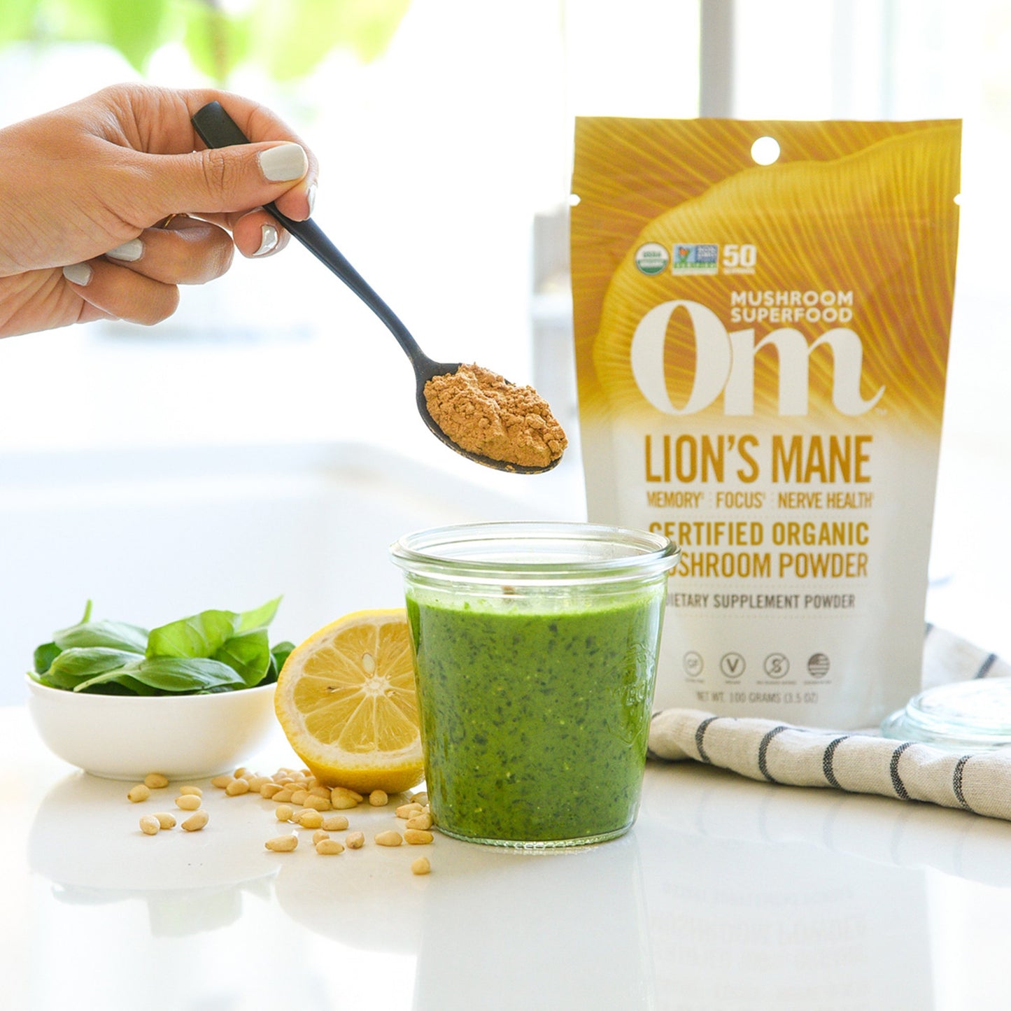 Lion’s Mane Organic Mushroom Powder