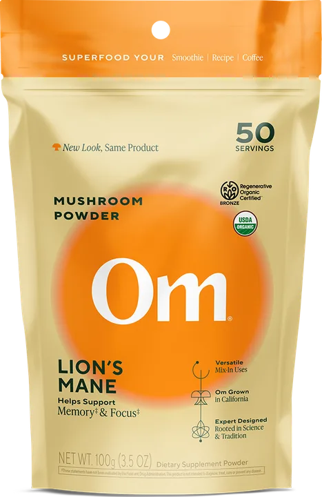 Focus Lion&rsquo;s Mane, powder, 50-day supply