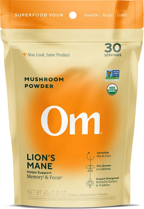 Focus Lion&rsquo;s Mane, powder, 30-day supply