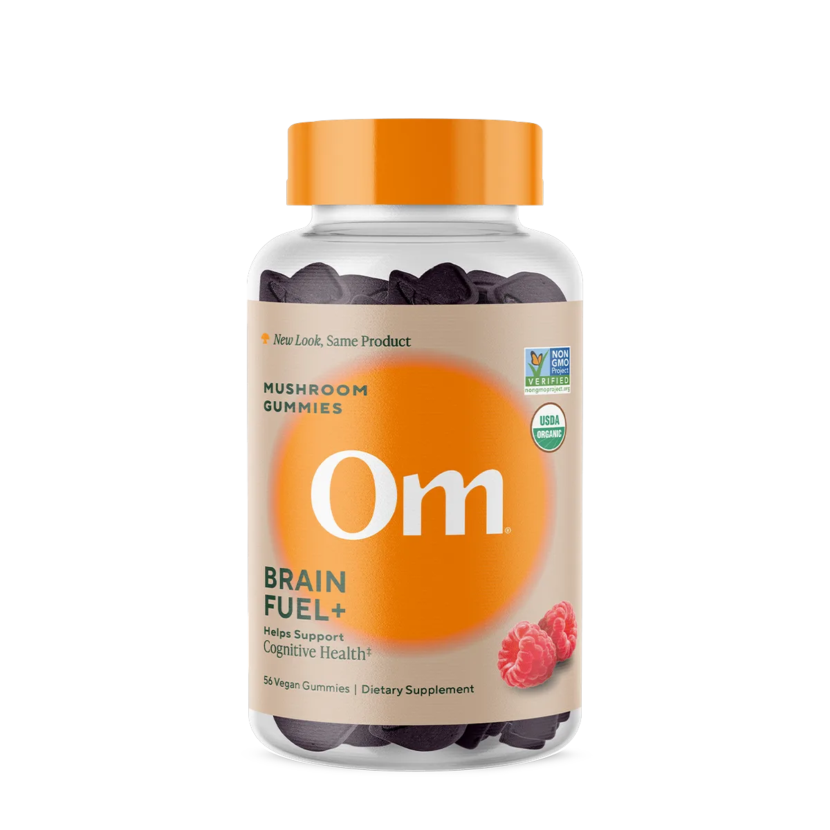 Brain Fuel+ Mushroom Gummies, gummies, 28 servings