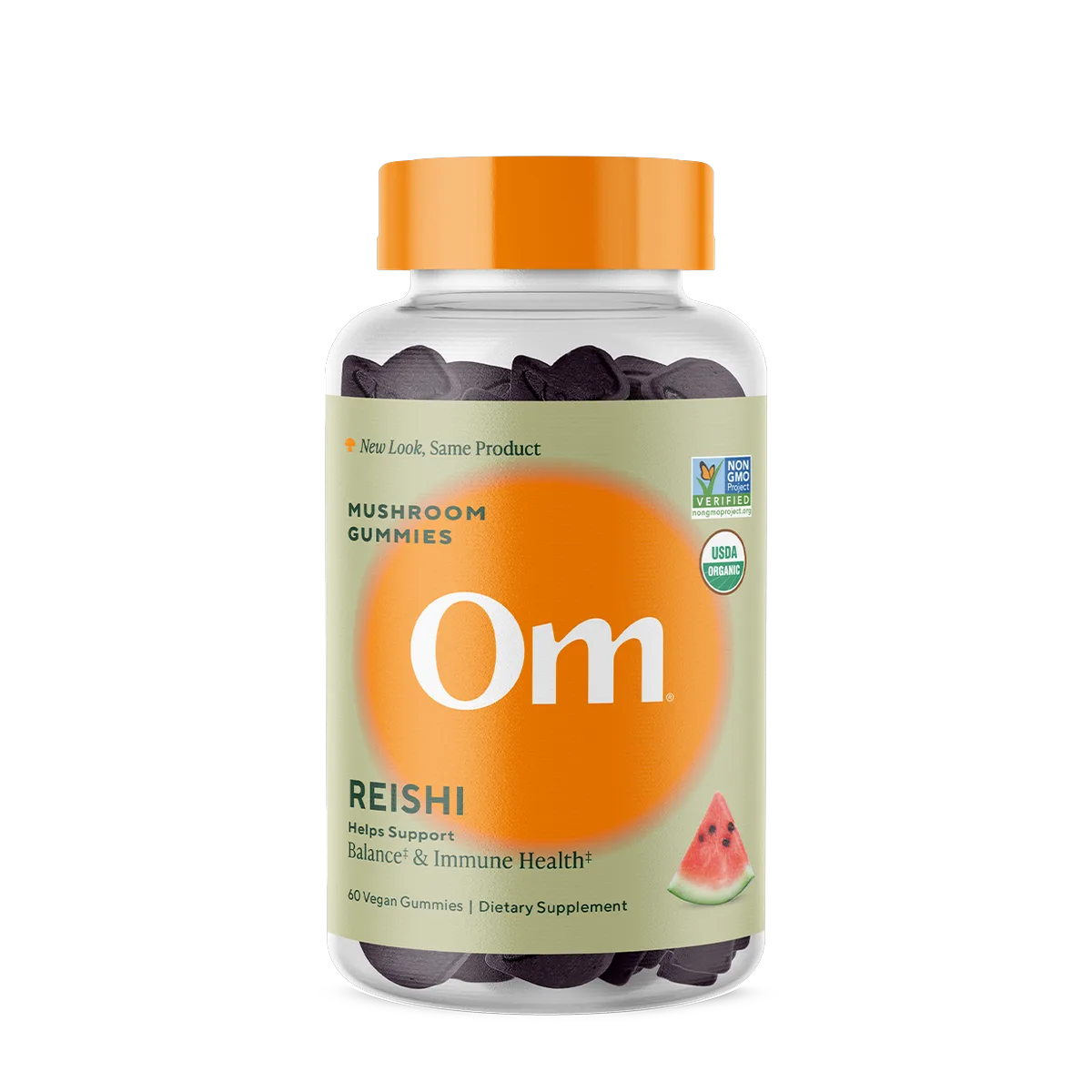 Reishi Mushroom Gummies, gummies, 30 servings