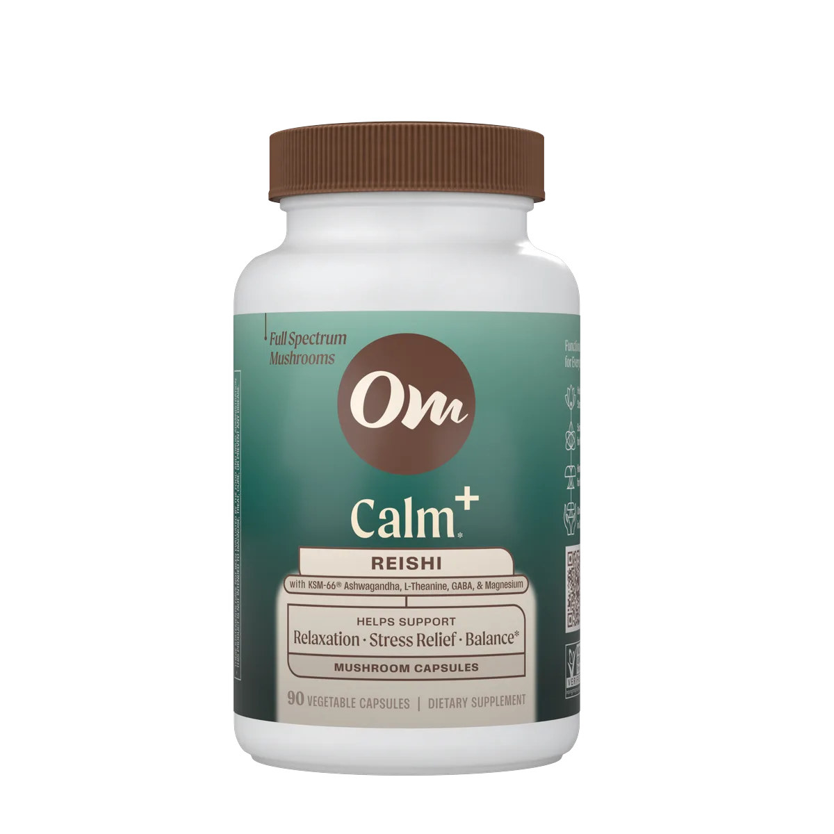 Calm+ Reishi, capsules, 30-day supply