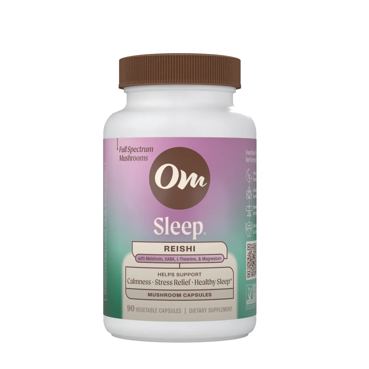 sleep mushroom capsules, front